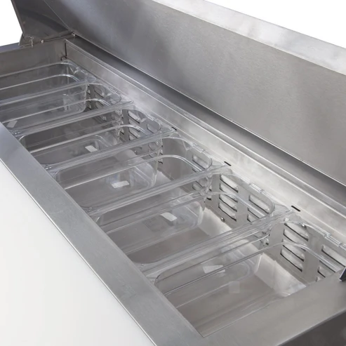 60 Two Door Sandwich Salad Prep Table SML-S60-16(2)