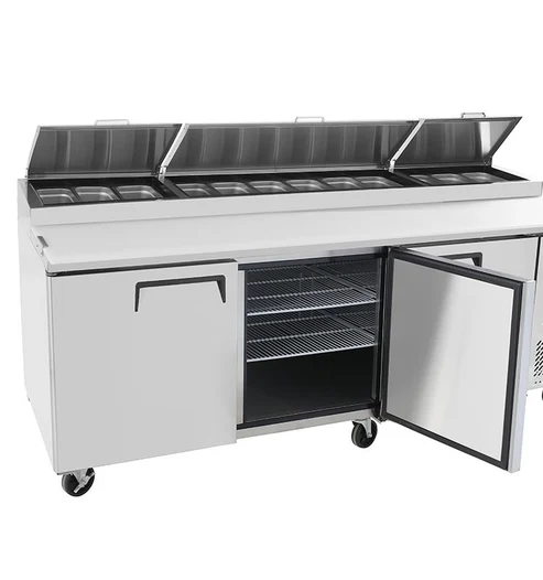 Three Doors Pizza Prep Table SMC3-PZT93(2)